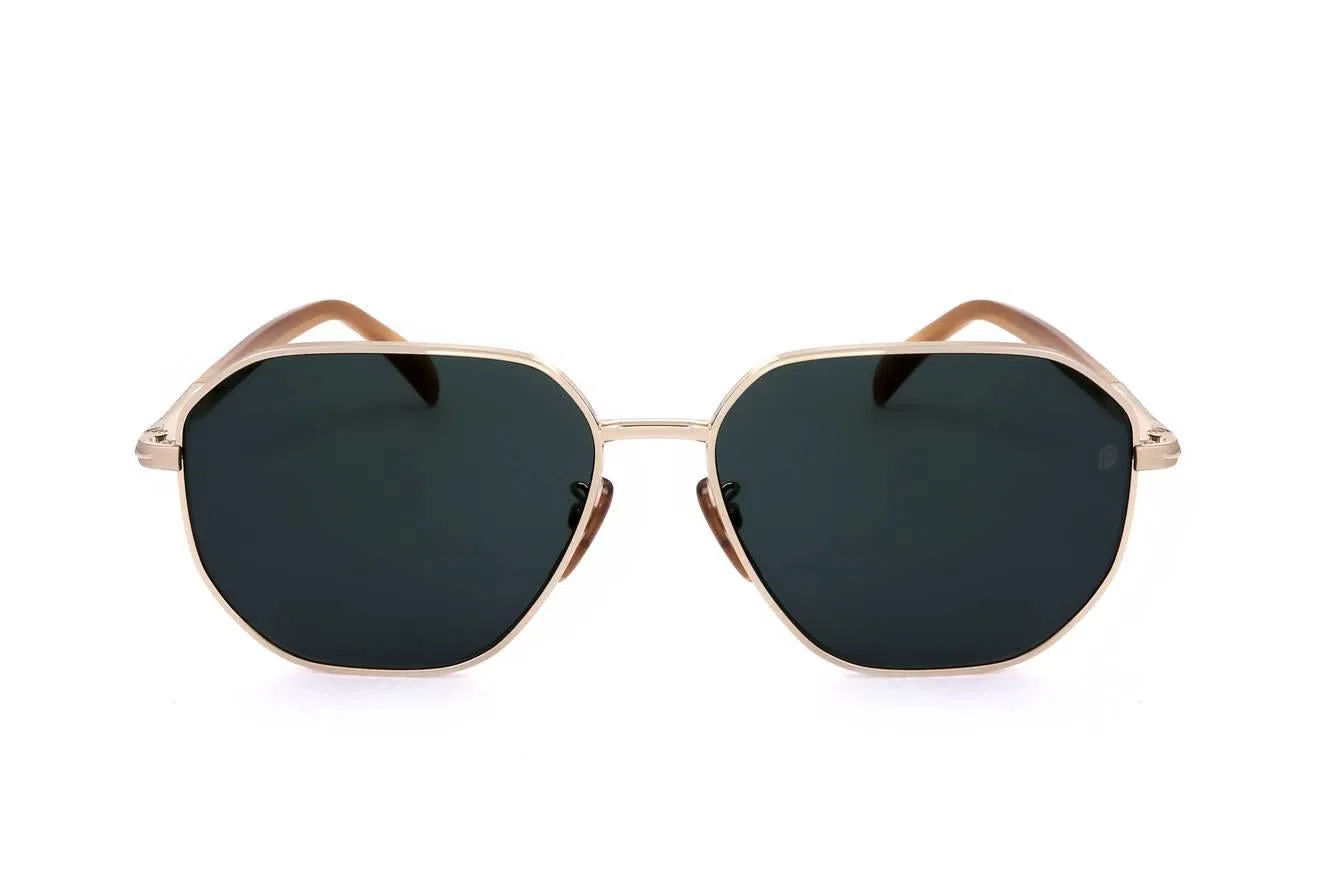 David Beckham DB1132_F_S Sunglasses - GOLD HORN - view 2